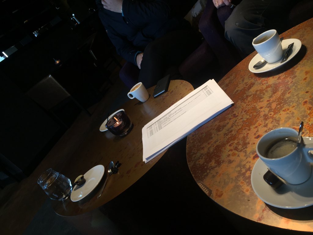Draaiboek wordt nog 1x doorgenomen