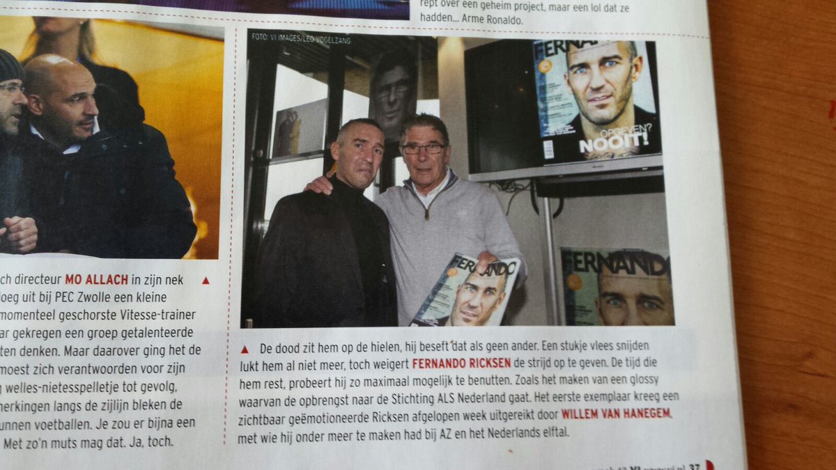 Prima stuk in <a href="/VI_nl/">Voetbal International</a> <a href="/fernandomagazin/">Fernando Magazine</a> #Ricksen <a href="/ALSnederland/">ALS Nederland</a>