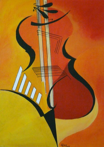 LEPEIGNEPierre's tweet image. Musicalement votre 50x70