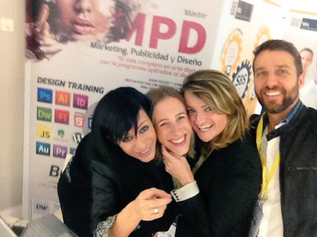 NettDigital's tweet photo. #NETTteam equipazo #Madrid en la Feria de empleo en la era digital #FEED2015 seleccionamos tu #talento #BecaTalentic https://t.co/tdphYoAdbo