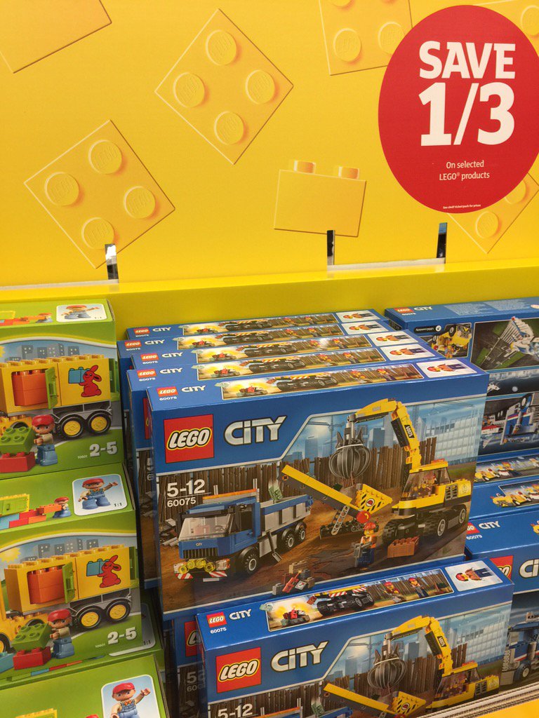 Nathan_Cram's tweet photo. Lego Deal Alert: Pop into #sainsburys #cramlington to see what we have on offer! #Lego @LEGO #no4js #nefollowers https://t.co/kLEVBFDhY7