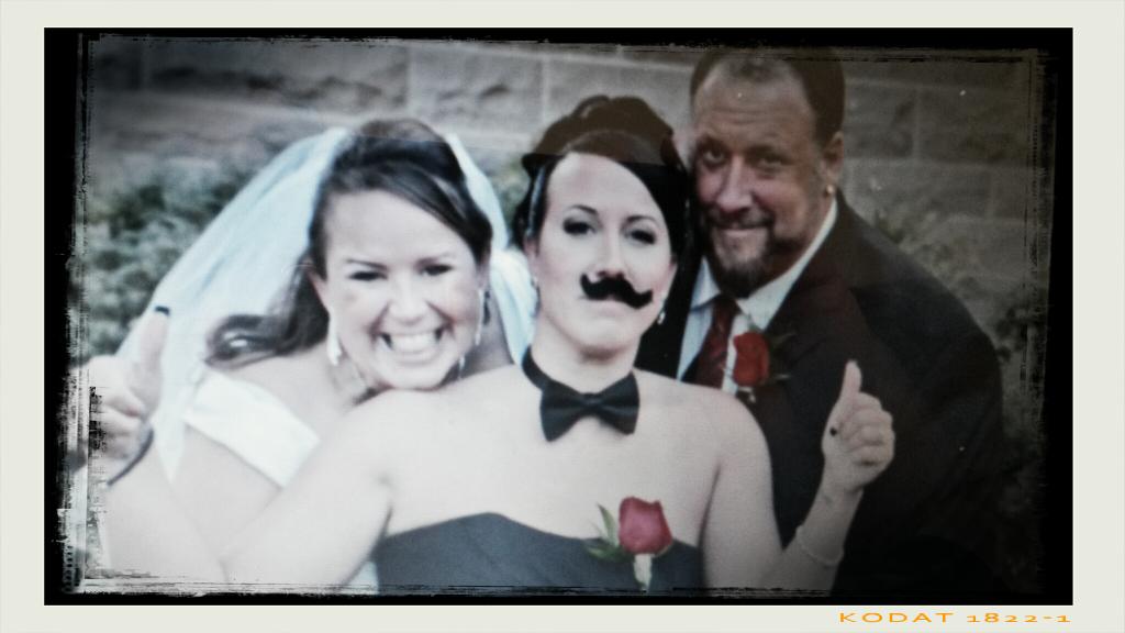 SteveVirag's tweet photo. @TazFM96 that smile on ger face is worth all the stress..me my beautiful wife n my bff. Your going 2 cry taz 4 sure https://t.co/aqHMNS3YED