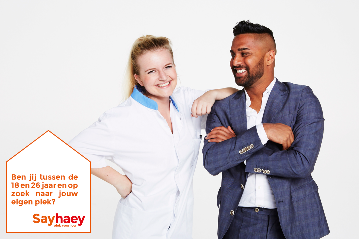 Op zoek naar een #starterswoning in #Amsterdam v/a €403,- p/mnd? Schrijf je nu in op sayhaey.nl