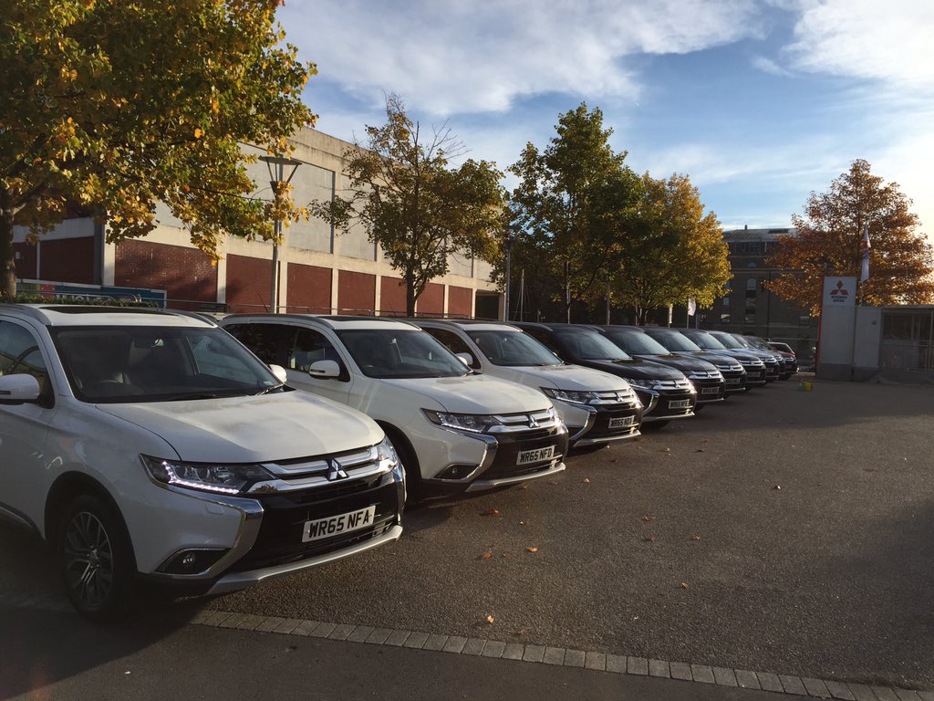 In Bristol this week with <a href="/MitsubishiUK/">MitsubishiUK</a> @MitsubishiPress launching the new Outlander