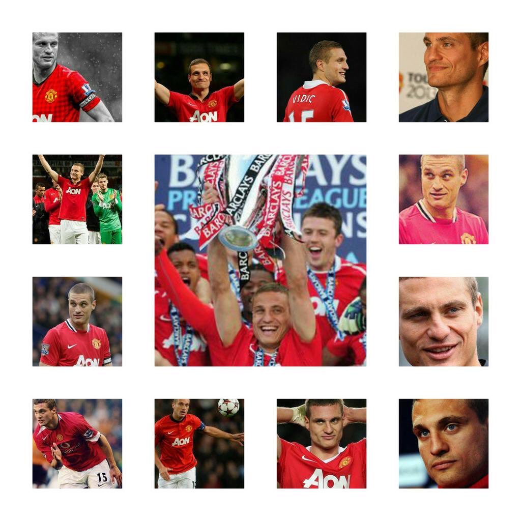 Happy birthday Nemanja Vidic           