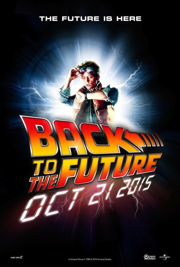 GoGlobalES's tweet image. Happy #BackToFutureDay everyone! 10/21/2015! Who would of ever of thought!