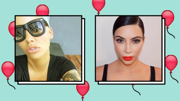 Happy birthday to BOTH Kim Kardashian and Amber Rose!  