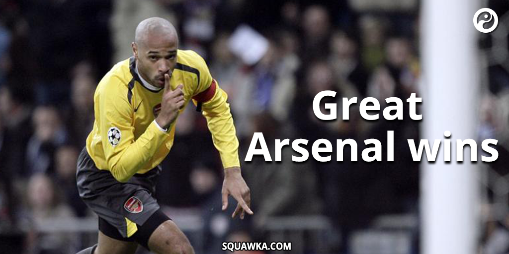 3. Arsenal's seven greatest Champions League wins. A trip down memory lane -  sqwk.at/ChampsArsenal
