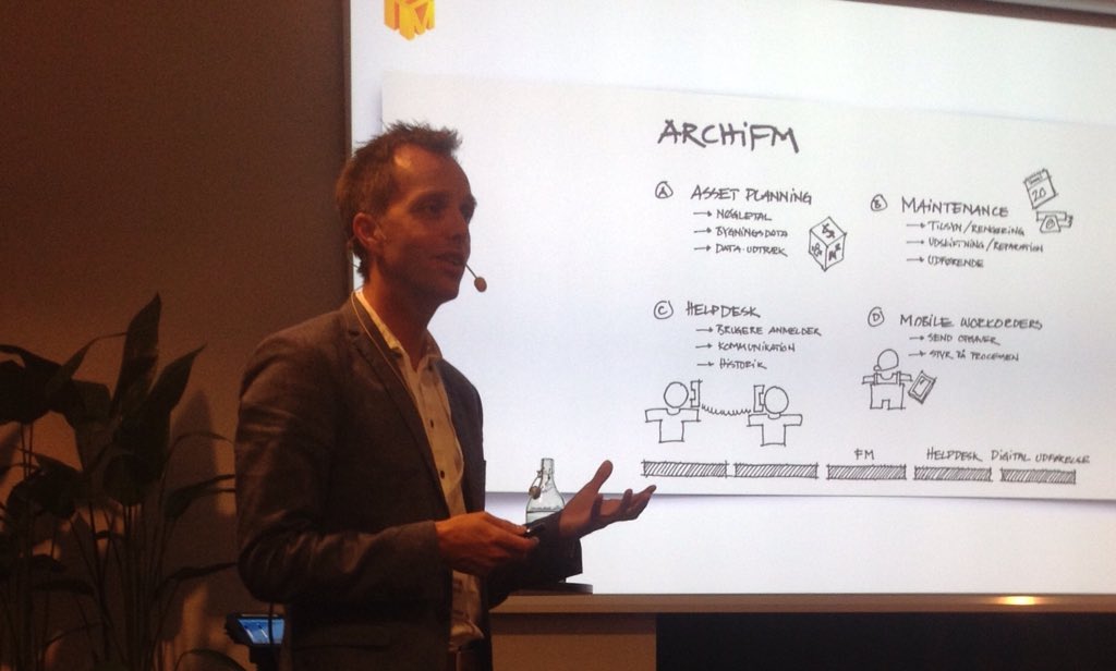 IPHA_hollowcore's tweet photo. Thomas Graabæk @BIMequity gives in an impressive presentation the architect's view on BIM at #ipha2015 https://t.co/dlhU4F2vin