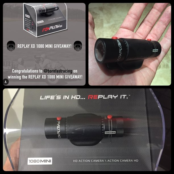 BornFastRacing's tweet image. Thanks to @RaceLiteProtect for the @ReplayXD 1080 mini HD giveaway! @GoTransAm @SCCAProRacing #ta2 #bornfast