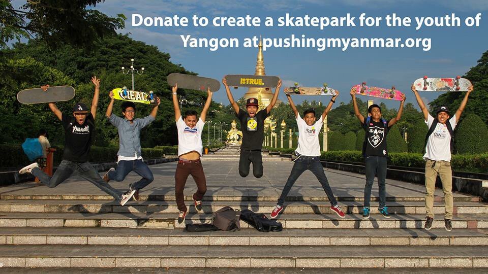 95% there, less than 4 days left! Help give the <a href="/pushingmyanmar/">Pushing Myanmar</a> campaign its final push at pushingmyanmar.org