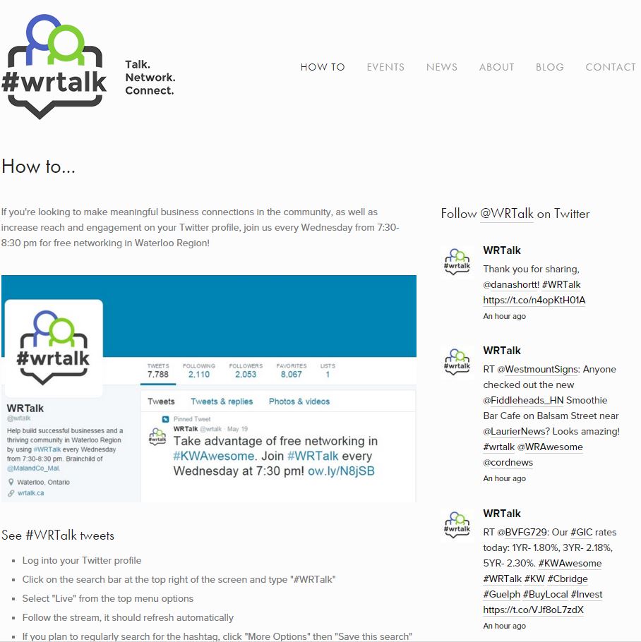 EventsOntario's tweet image. Tonight #KWAwesome &amp;amp; #WRAwesome! #WRTalk (live Twitter chat for K-W pros) - runs 7:30-8:30! wrtalk.ca