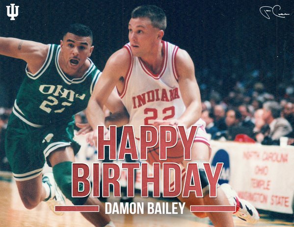 Happy Birthday to one of my all-time favorite Homegrown Hoosiers Damon Bailey! (Photo Via: 