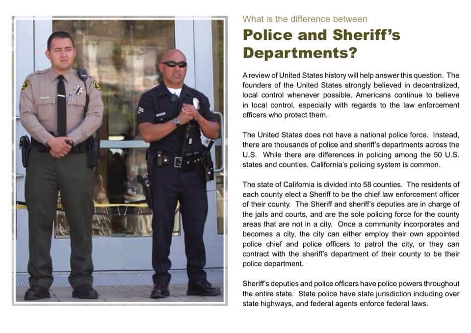 Plantáž Na palubě Pokyny what s the difference between a sheriff and a