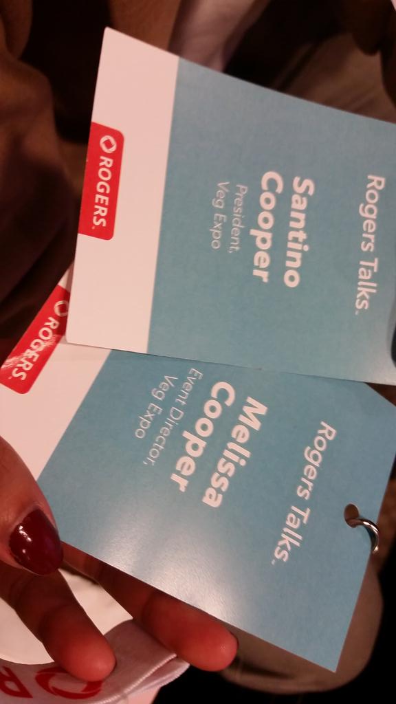 VegExpo's tweet image. Team Veg at #rogertalks