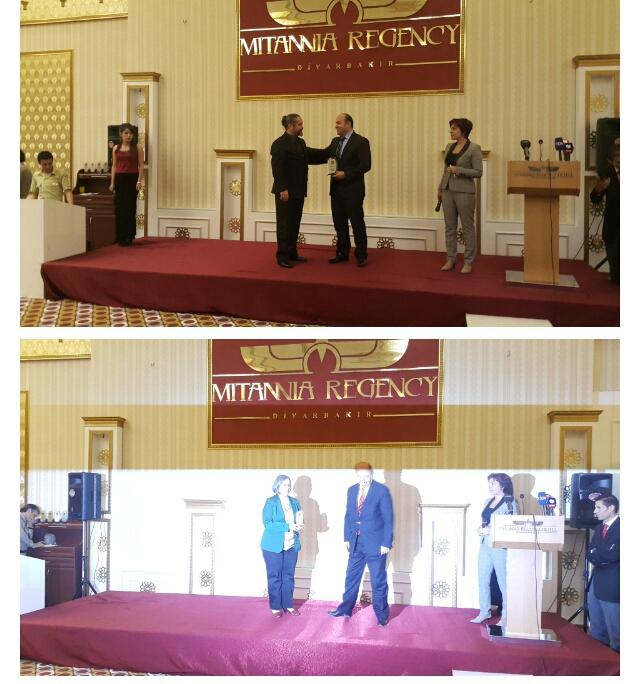 Güneydoğu Gazeteciler Cemiyeti jüri özel ödülü, Kobani'den kaçanlara ev sahipliği yapan Suruç halkına verildi.