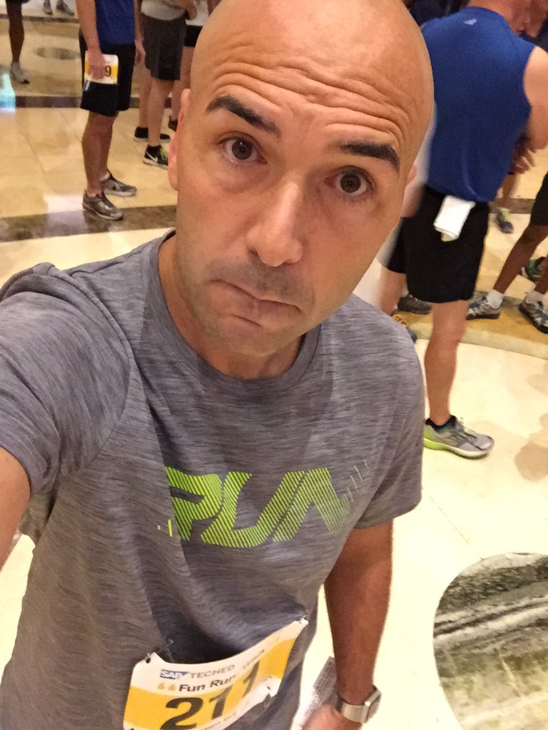 robmclaughlin2k's tweet image. Kicking off Wednesday&apos;s events at #SAPtd with other sap tech heads at the 5K.  Go #emcsap