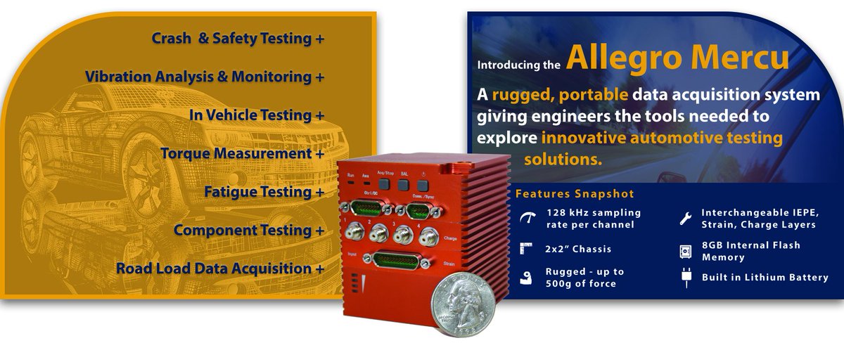 Dynatic_Test's tweet image. See the Allegro Mercu &amp;amp; torque meas. solutions on live display @ #automotivetestingexpo day 2 #FindYourSolution