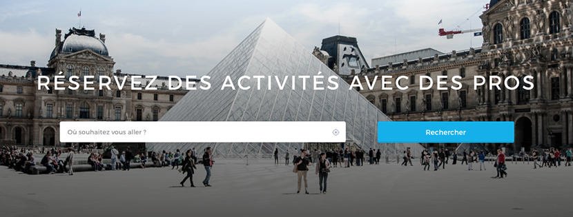 BookWithaPro2's tweet image. La version #beta de notre plateforme est dispo! Vos impressions? :) #tourisme #activities bookwitapro.com