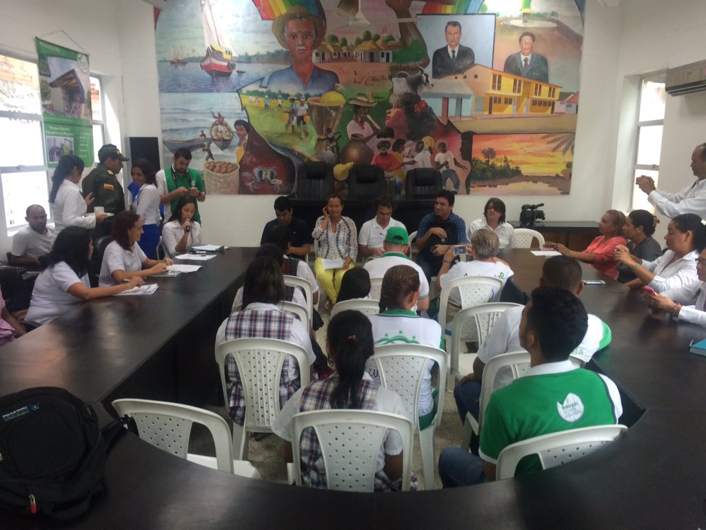 En Arboletes nos reunimos con la mesa municipal del #ParqueEducativo las obras avanzan en un 45% ¡Se Puede!