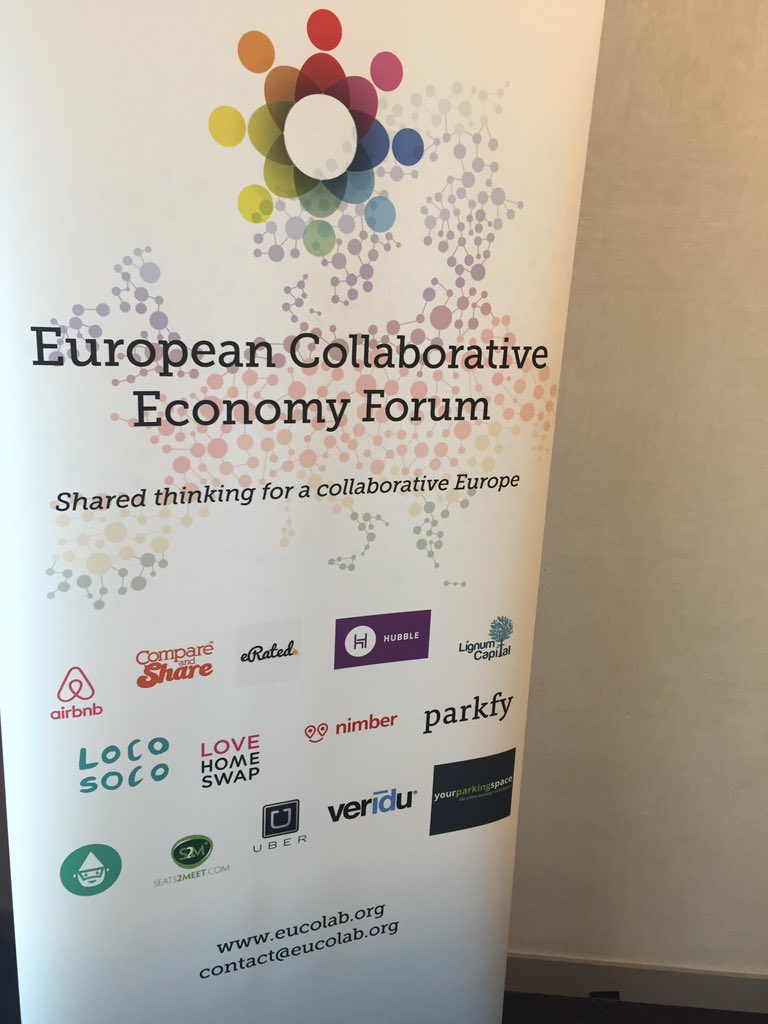 FabianLadda's tweet image. Now speaking at #EUCoLab is @anaubert about the participants using #onlineplatforms as new economic opportunities