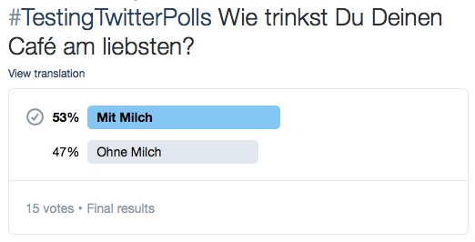 kiLearning's tweet photo. #TestingTwitterPolls Ok! Idee: Non-Twitter-User abstimmen lassen, Übersetzung fixen @twitter @arnepberg @burnmyfeed https://t.co/K0USvos9O3