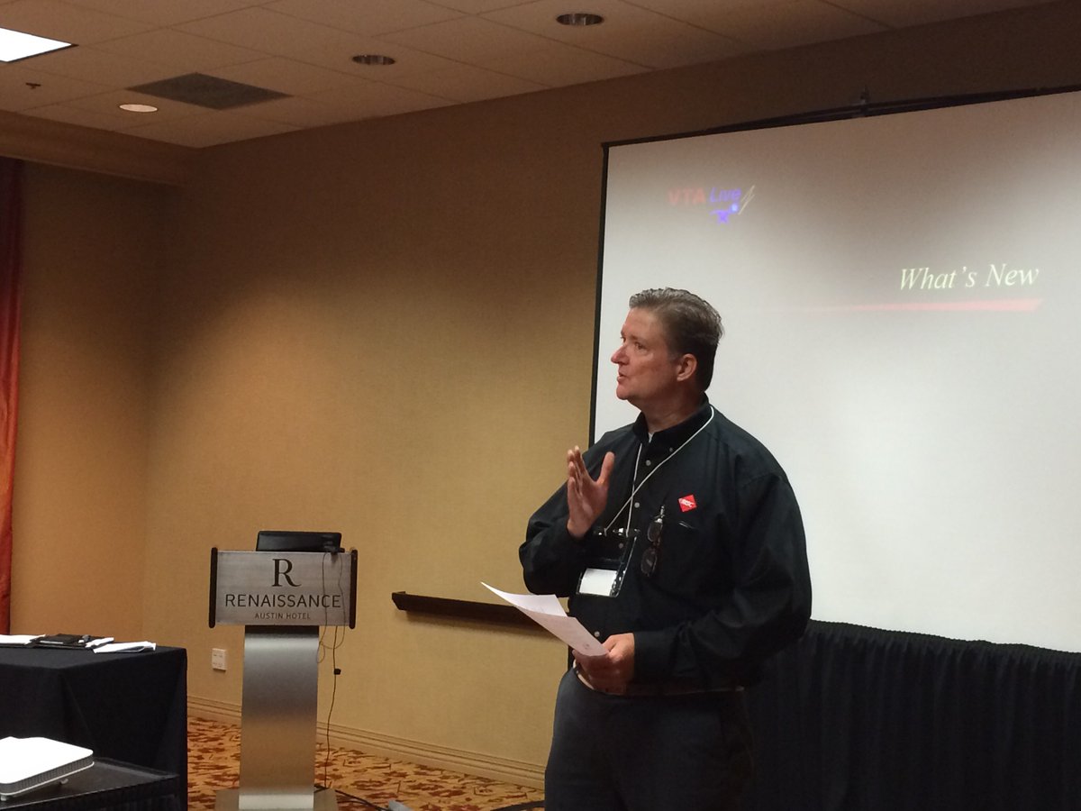 RISC_Inc's tweet photo. .@JonCampbell66 shares info about @RISC_Inc Rewards program with #VTALive attendees. Ask us about it! https://t.co/zCGybVAkJn