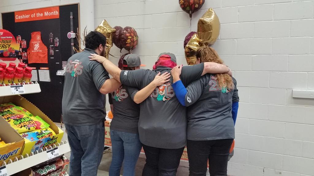 Sallypancotto's tweet photo. All Star Cashiers.  Jonathon, Carla &amp; Marlene @1211.  #CAM https://t.co/smHEydoNXi