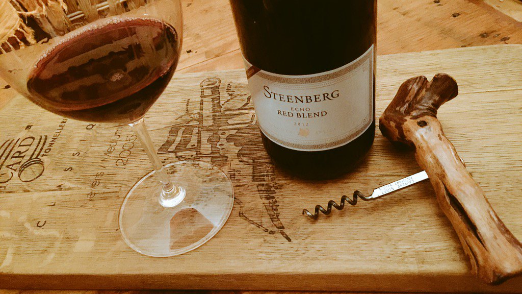 It's Echo night in the Cork The Screw house <a href="/SteenbergWines/">Steenberg Vineyards</a>