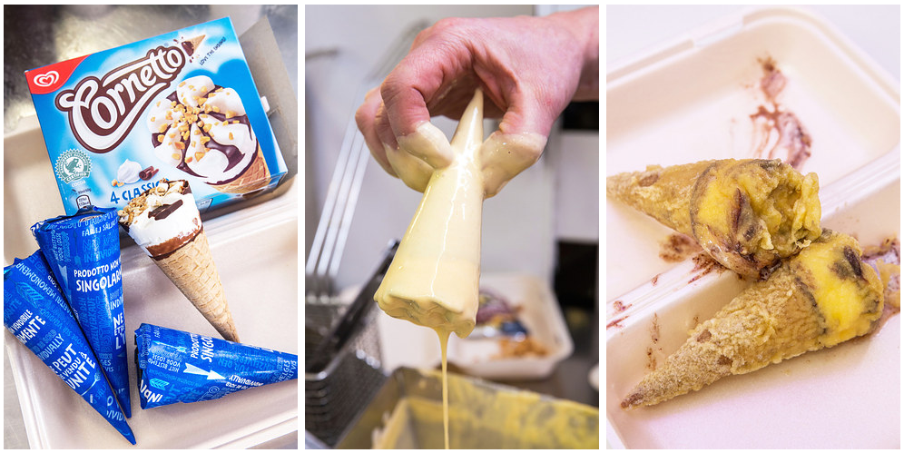 cornettouk's tweet photo. Deep-fried Cornetto... we prefer ours cold! Via @BuzzFeedScots https://t.co/MHte0onRQy https://t.co/t4qXeD3SkC
