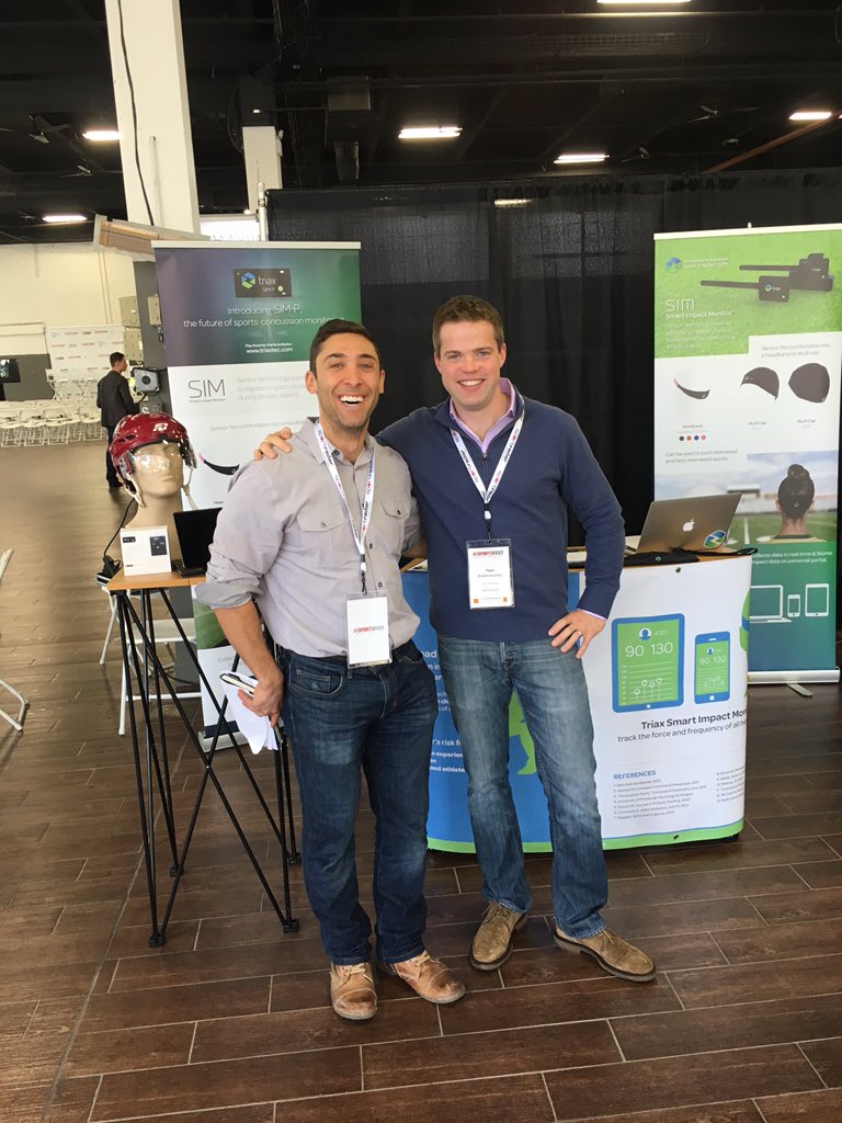 pschermie's tweet photo. Sports innovation in action in Brooklyn. #TeamTriax #SportsFestNYC https://t.co/ypVKEN1wyQ