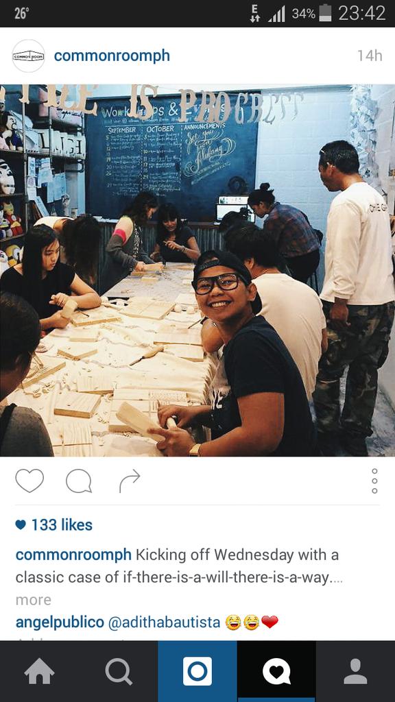 adithabautista's tweet image. Nagulat ako sa sarili kong mukha. #commonroomph