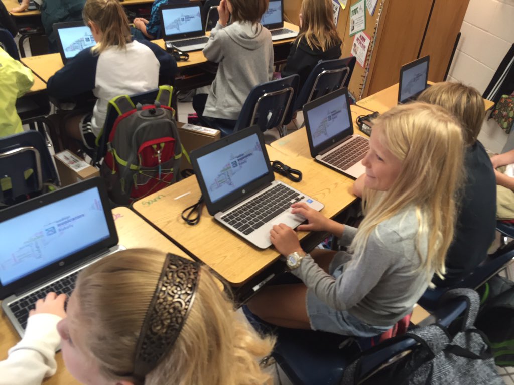 VBAnchor's tweet image. Lots of oo&apos;s and ahhh&apos;s when class opens Chromebooks for the first time. #vbschools #vbanchor