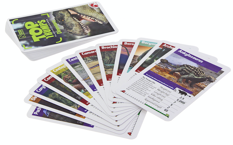 MumsnetTowers's tweet photo. We've two sets of Natural History Museum Dinosaur Top Trumps to give away! RT&amp;follow to win @Shop_at_NHM https://t.co/awuX5r9Ixb