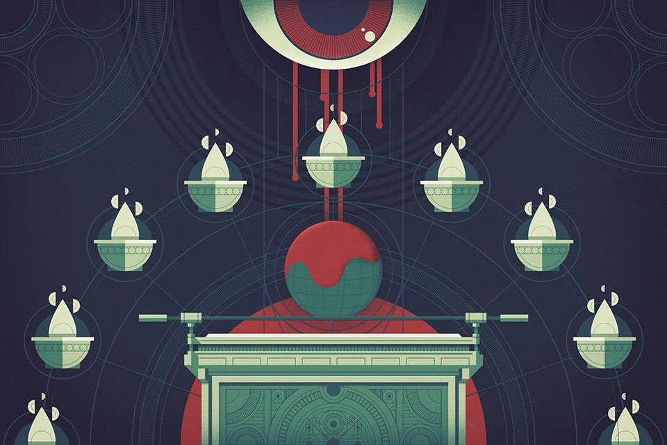 BiblestockCo's tweet photo. Bible Art Inspiration: "Swallowed by the Earth" by @JustinMezzell for @OldNewProject. More → https://t.co/s2yv02q2Jo https://t.co/l3Sm4mKSix