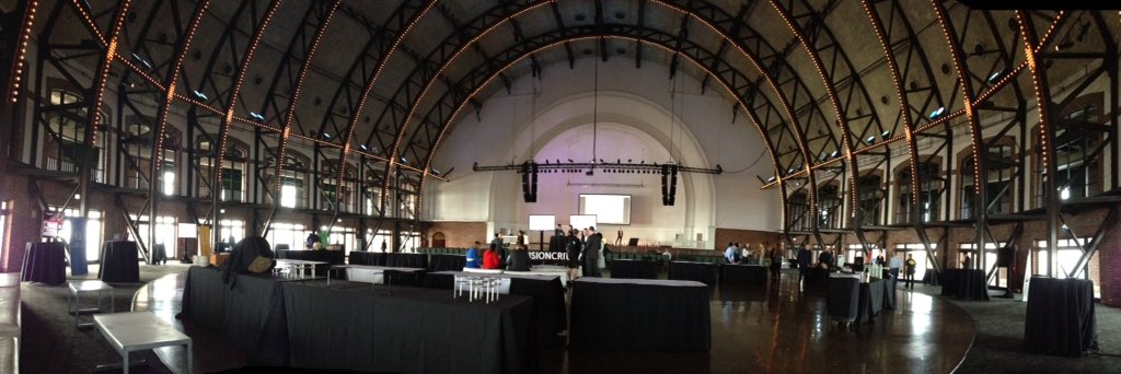 lisabourgeois's tweet image. Final stages of set up - one word: Grandiose! #VCSummit