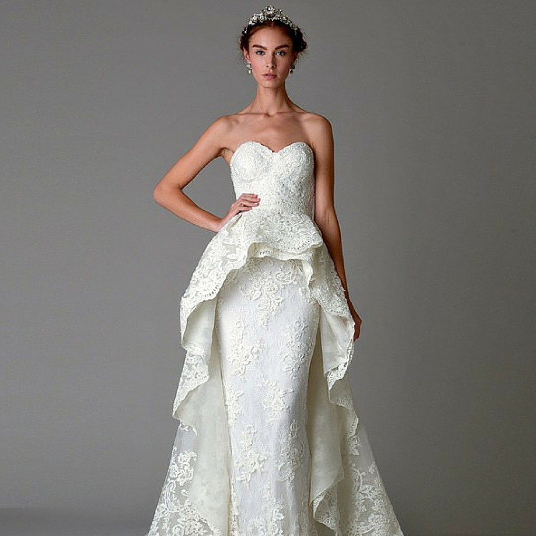 violetwed's tweet photo. A favorite from #NYBFW: @MarchesaFashion’s Fall/Winter 2016 #bridal collection https://t.co/6X1PWzi4km @ruffledblog https://t.co/t2xHqVdhWw