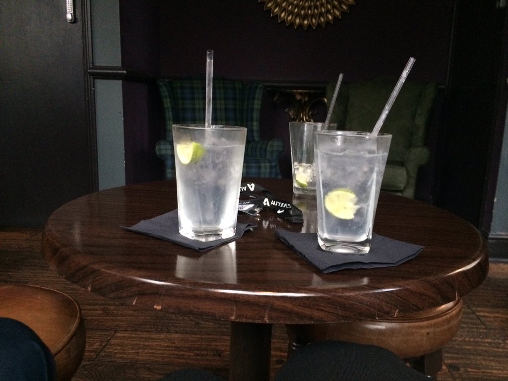 Collaborating over a G&T #icebim2015 #strategicprojects #infrastrustruture