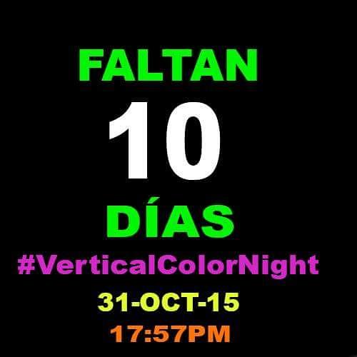 VerticalColorN's tweet image. Comenzamos con el conteo regresivo !! 
A tan sólo 10 días de #VerticalColorNight
#YoVoyAlVerticalColorNight