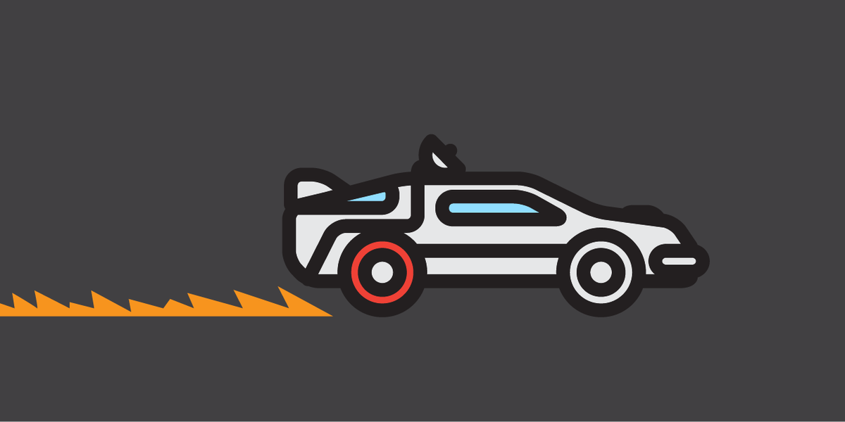 nounproject's tweet photo. #iconoftheday: Delorean by @becca_oshea https://t.co/rjnS5ox42q #backtothefuture https://t.co/ebA1hVKF1V