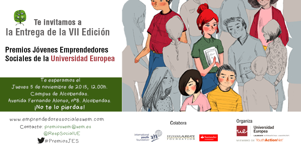 UEuropea's tweet photo. Ven a la entrega de los #PremiosJES 2015 el 5 de Nov. y descubre los 10 proyectos ganadores de primera mano. https://t.co/fkej30CVlB