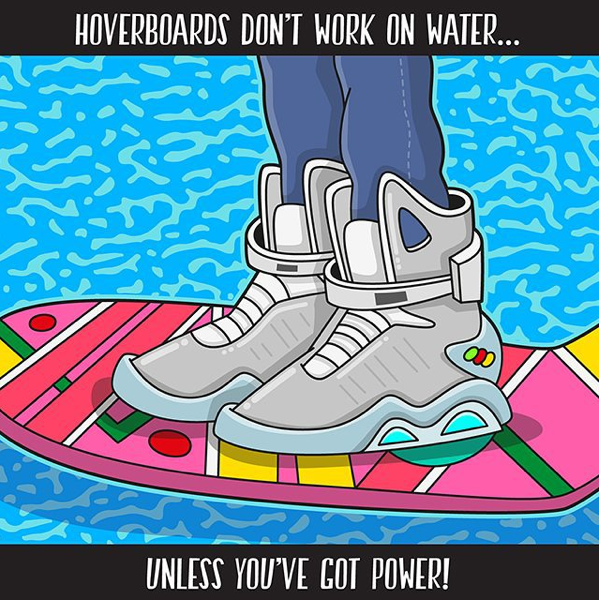 creativemessUK's tweet photo. We are sure you all know what day it is today, illustration by @Albinal #backtothefuture #FutureDay #BTTF2015 https://t.co/2znltxASTn