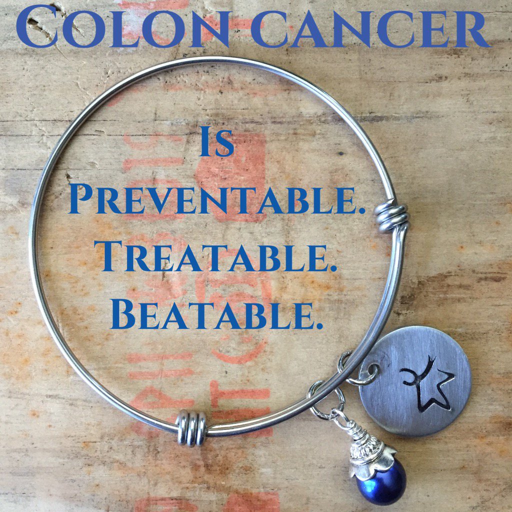 SandraBMac's tweet image. Retweeted Kendra Portnova (@bluelegacydzn):

#preventable #treatable #beatable #coloncancer  fb.me/49uHatEUH