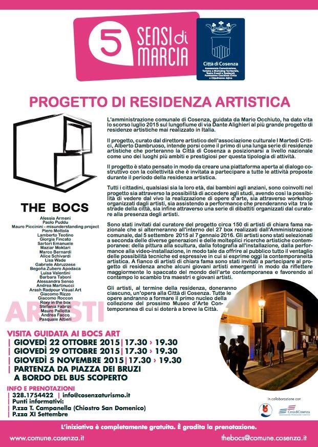 #5SensiMarcia #BoCs #Art proseguono le visite guidate del giovedì #cosenzautentica