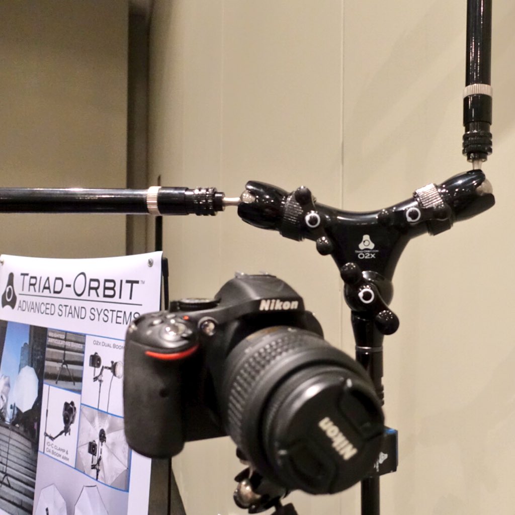 bhphoto's tweet photo. Photographers be sure to check out @Triad_Orbit for versatile, adaptable light, audio and accessory stands! #PPE2015 https://t.co/98aYEWhoaO