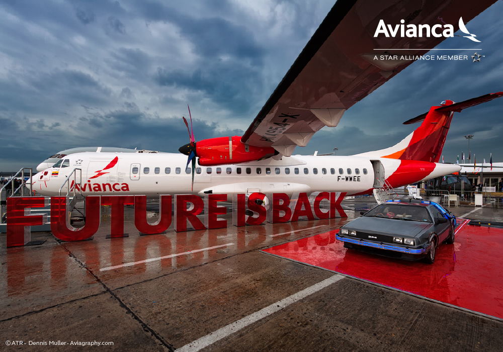 avianca's tweet photo. Hoy hace 30 años, en el 2015, ya construiamos el futuro. Hoy #Avianca te conecta con el mundo #FutureIsBack https://t.co/xDcO2xNPvX
