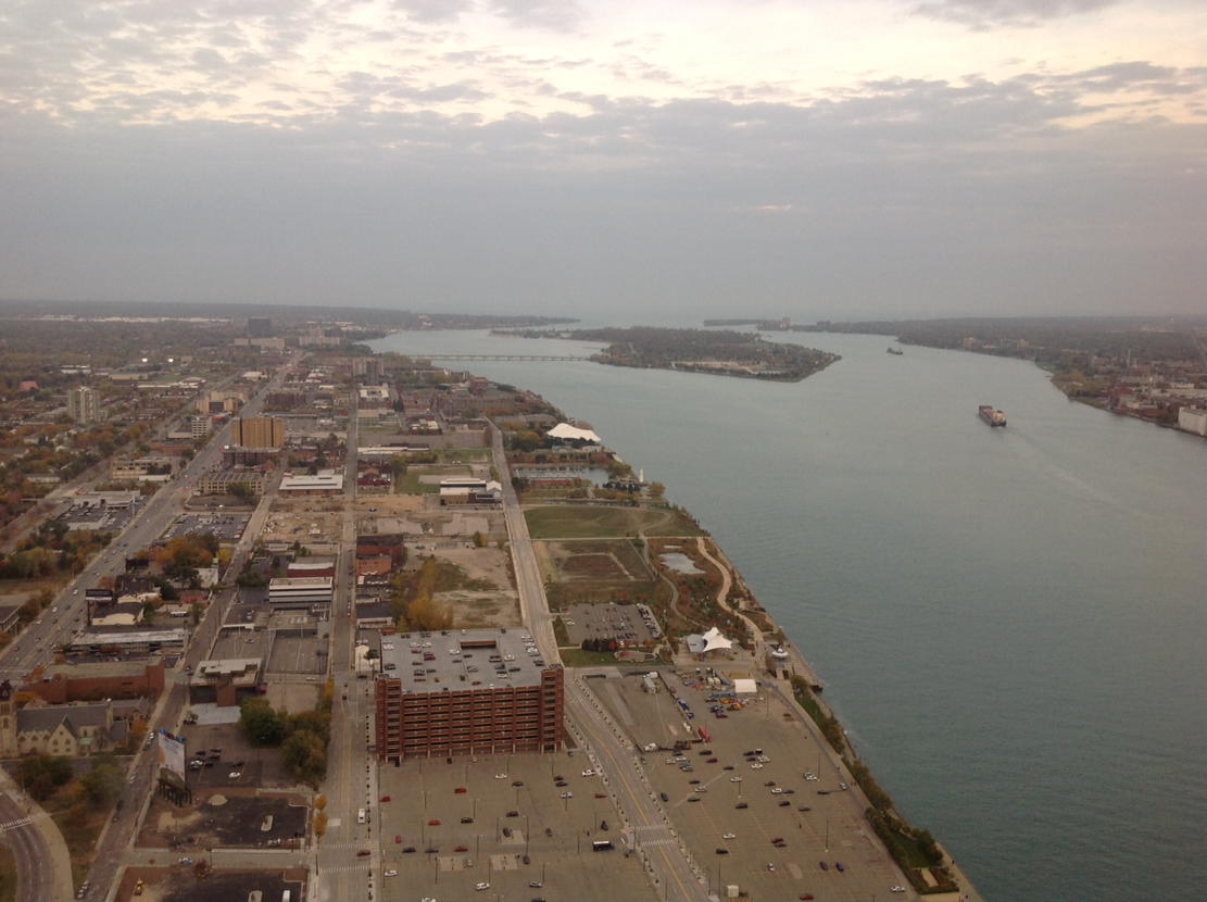 meldotorg's tweet image. view from my rm on the 70th fl. of Marriott Ren. Ctr in Detroit #MANS2015 here we come!