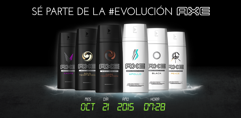 AxePeru's tweet photo. Marty se encontró con algo mucho mejor de lo que esperaba…
#EVOLUCIÓN Axe #SéTuMejorVersión https://t.co/KDNUwvYqt9