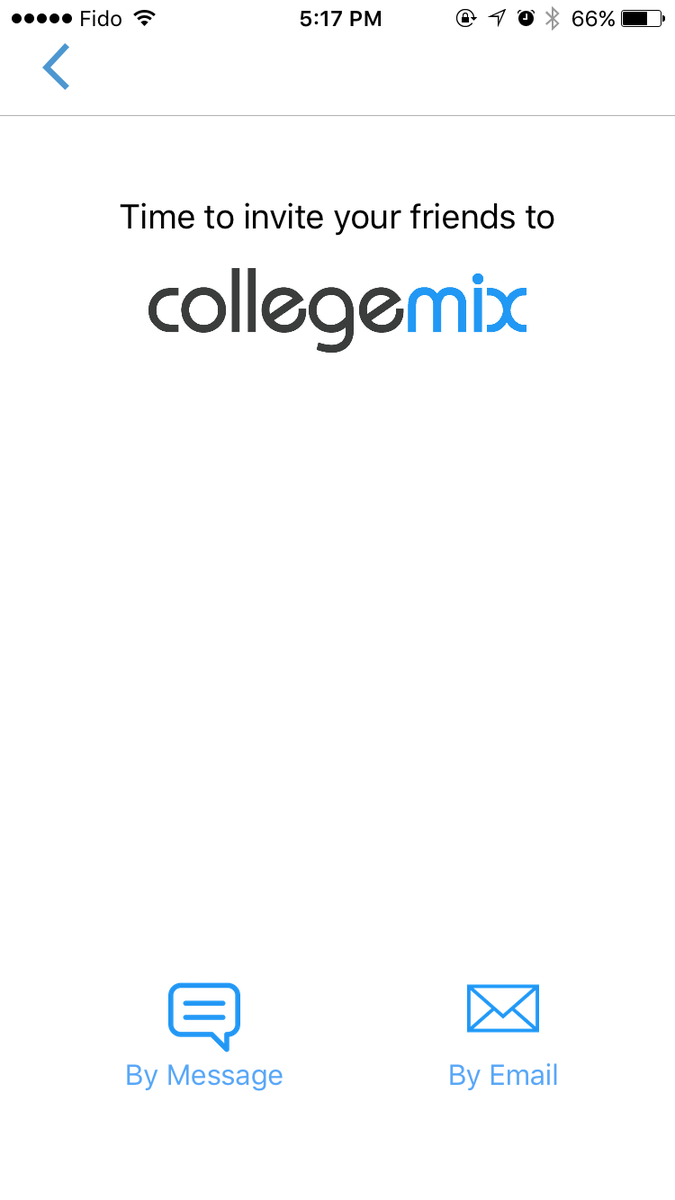 CollegeMixApp's tweet photo. Best new feature: You can invite your friends from inside the app! Get everyone you know in #CollegeMix! https://t.co/8eP9jDnV0G