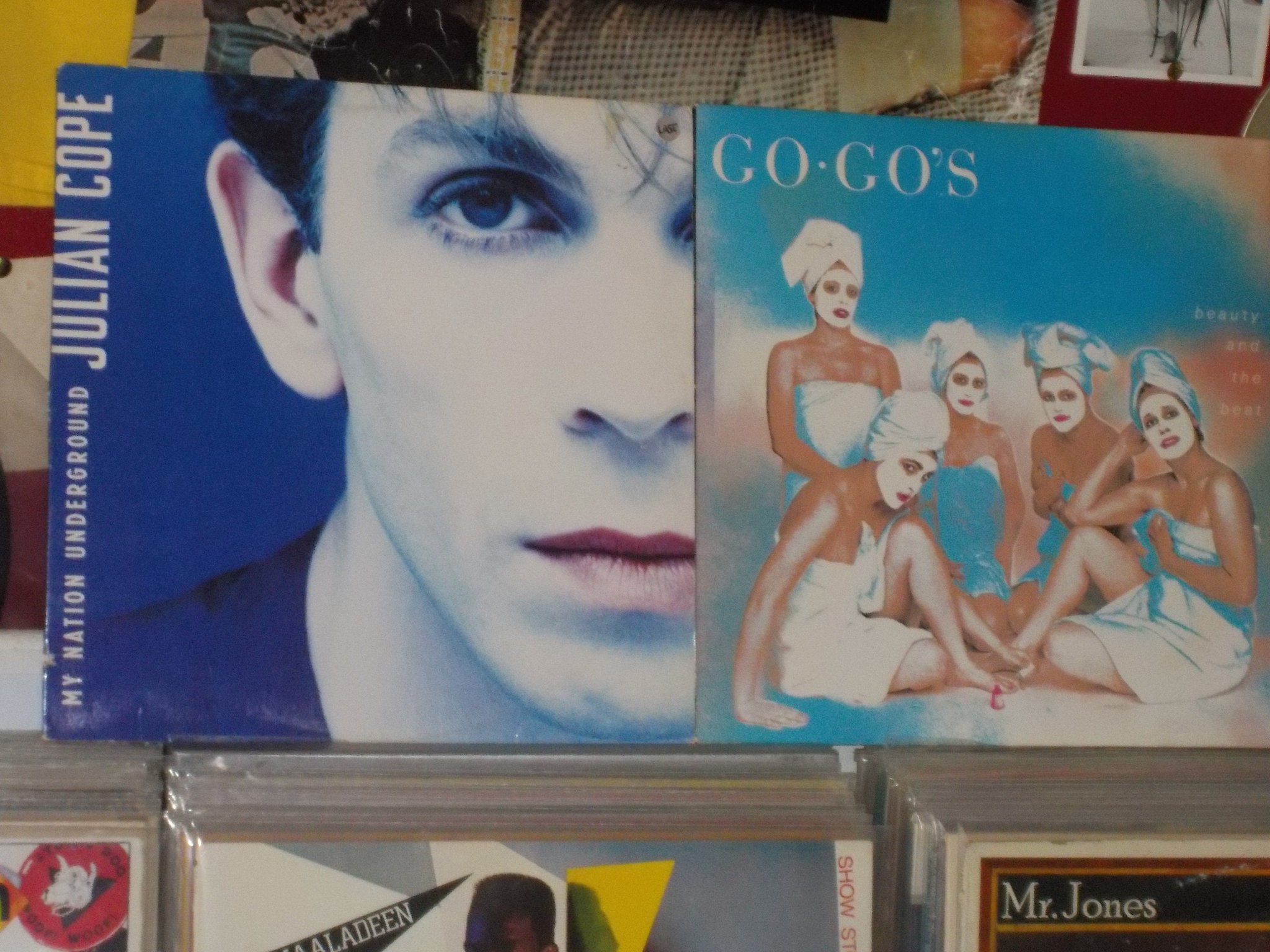 Happy Birthday to Julian Cope and Charlotte Caffey of the Go Go\s 
